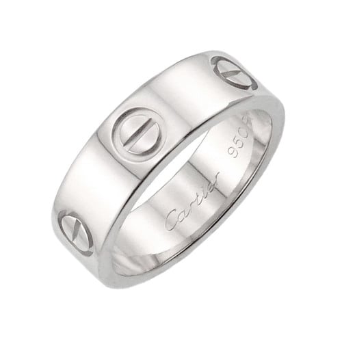 Cartier Love #51 Ring, Platinum
