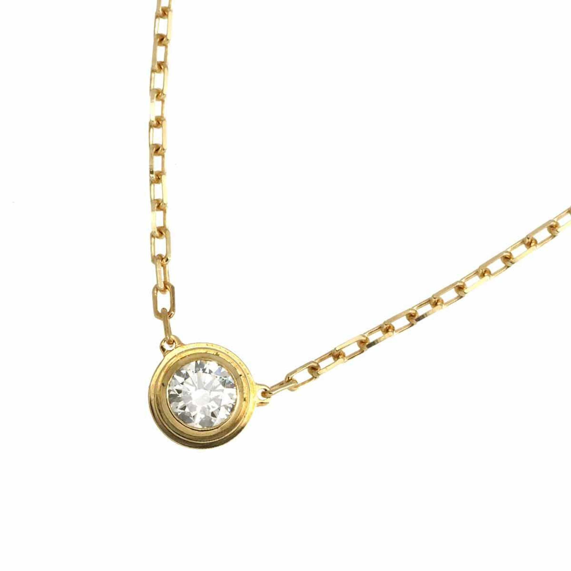 Cartier d'Amour Diamond Necklace, Large, LM, 41cm, 18K Yellow Gold 750, Diamant Léger Necklace