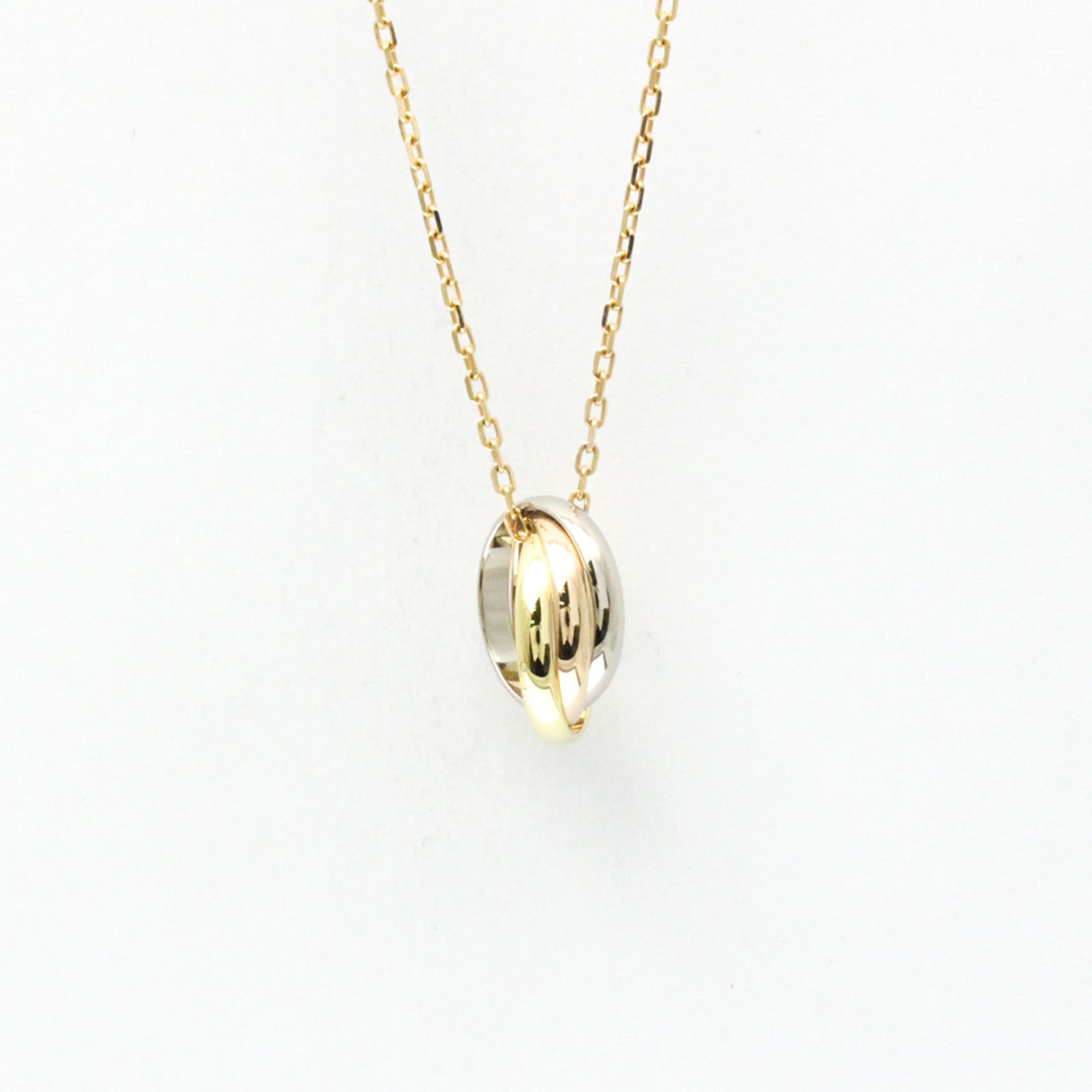Cartier Baby Trinity Necklace B7224574 Yellow Gold (18K),Pink Gold (18K),White Gold (18K) No Stone W