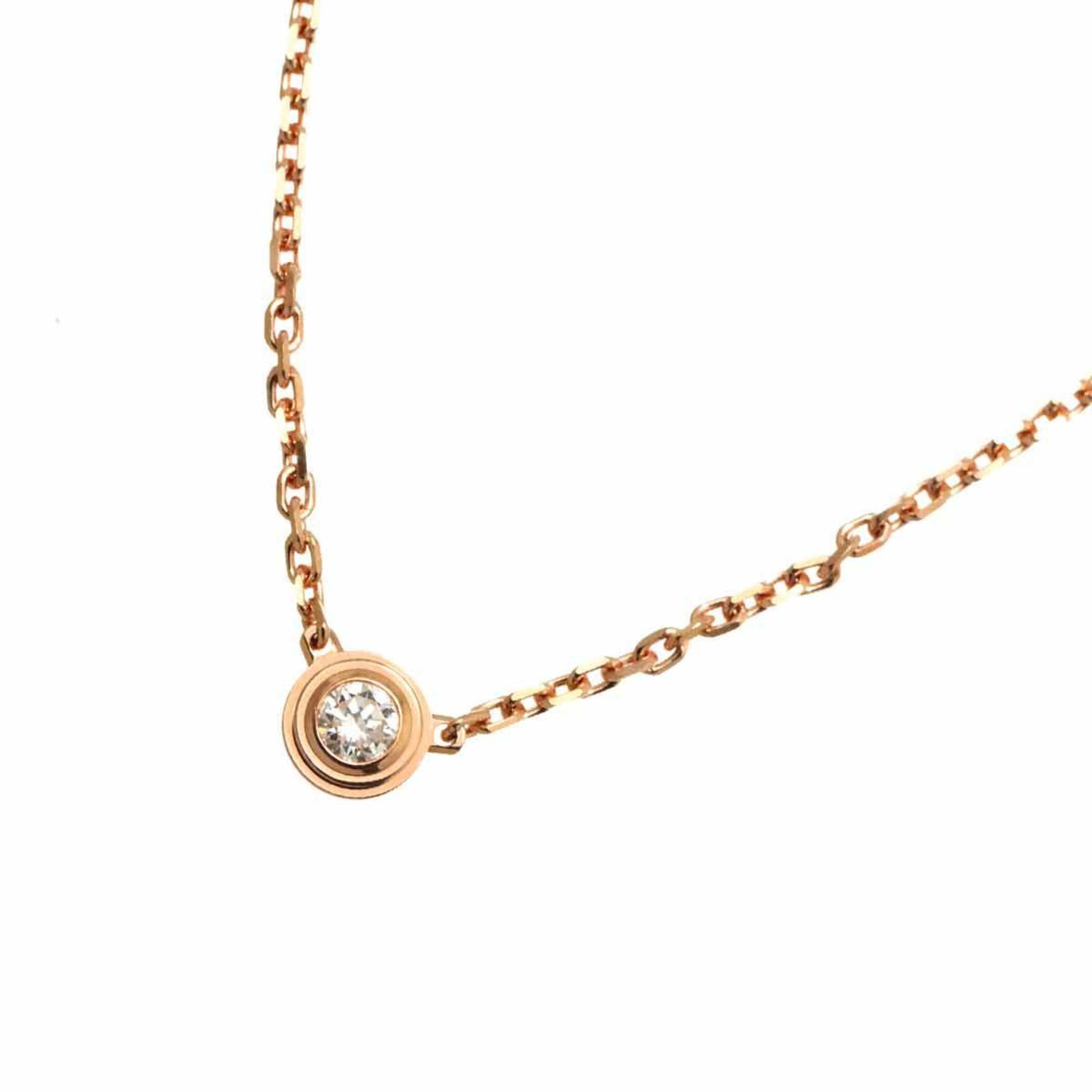 Cartier d'Amour Diamond Necklace, XS, 41cm, 18K PG Pink Gold 750