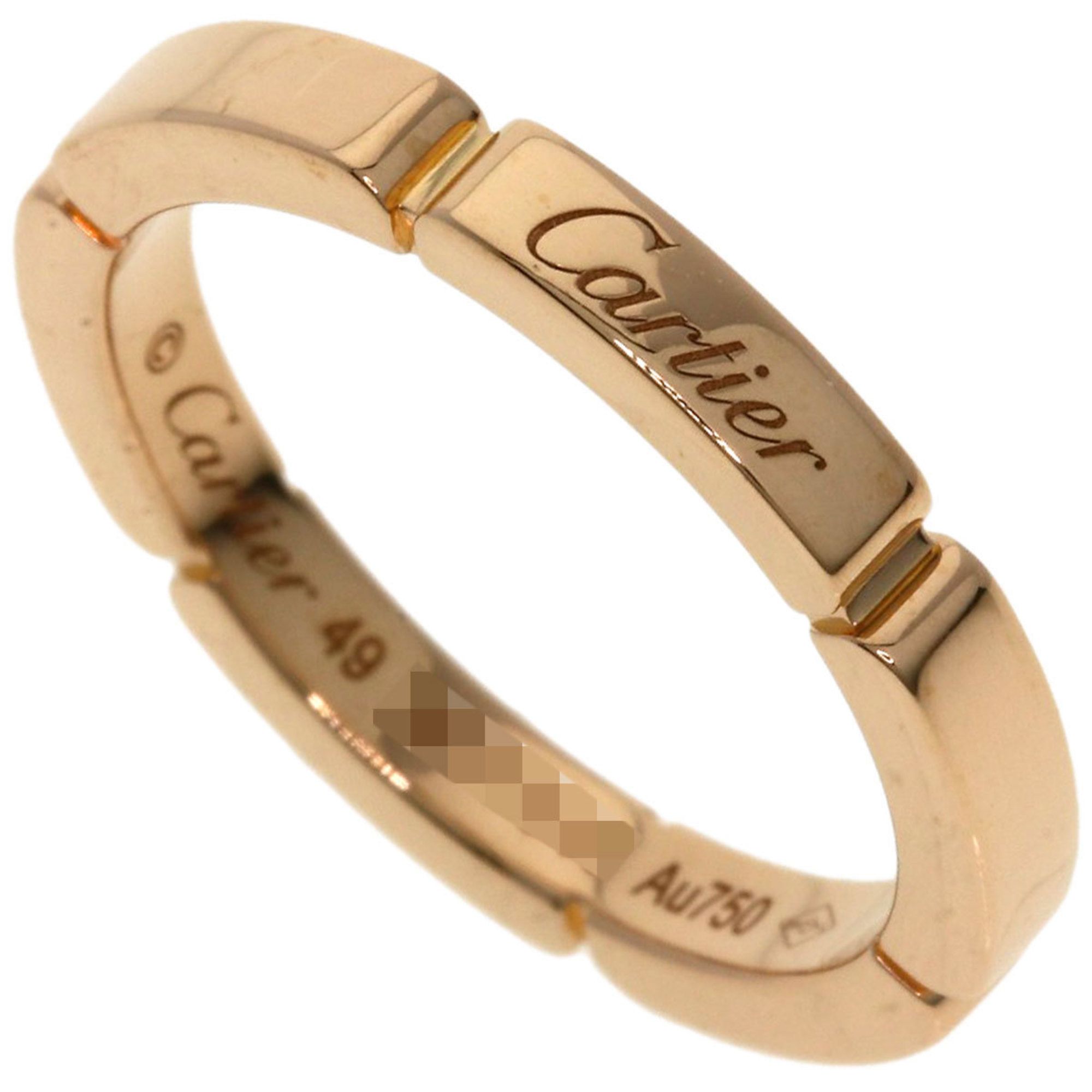 Cartier Maillon Panthère #49 Ring in 18K Pink Gold for Women