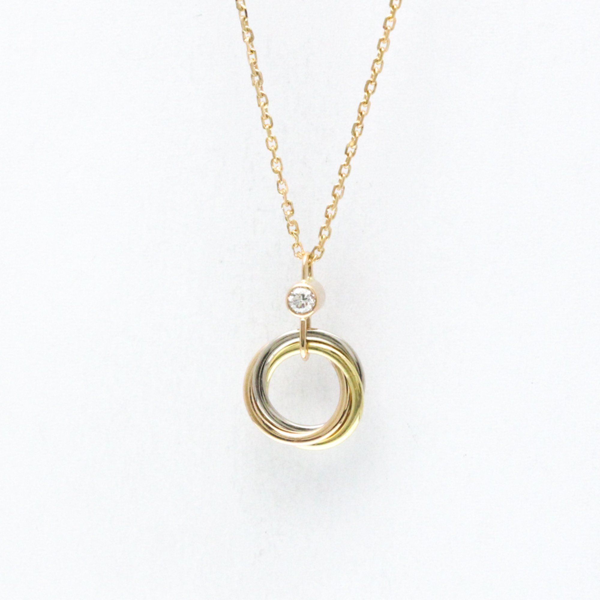 Cartier Sweet Trinity Necklace 1P Diamond Yellow Gold (18K),Pink Gold (18K),White Gold (18K) Diamond