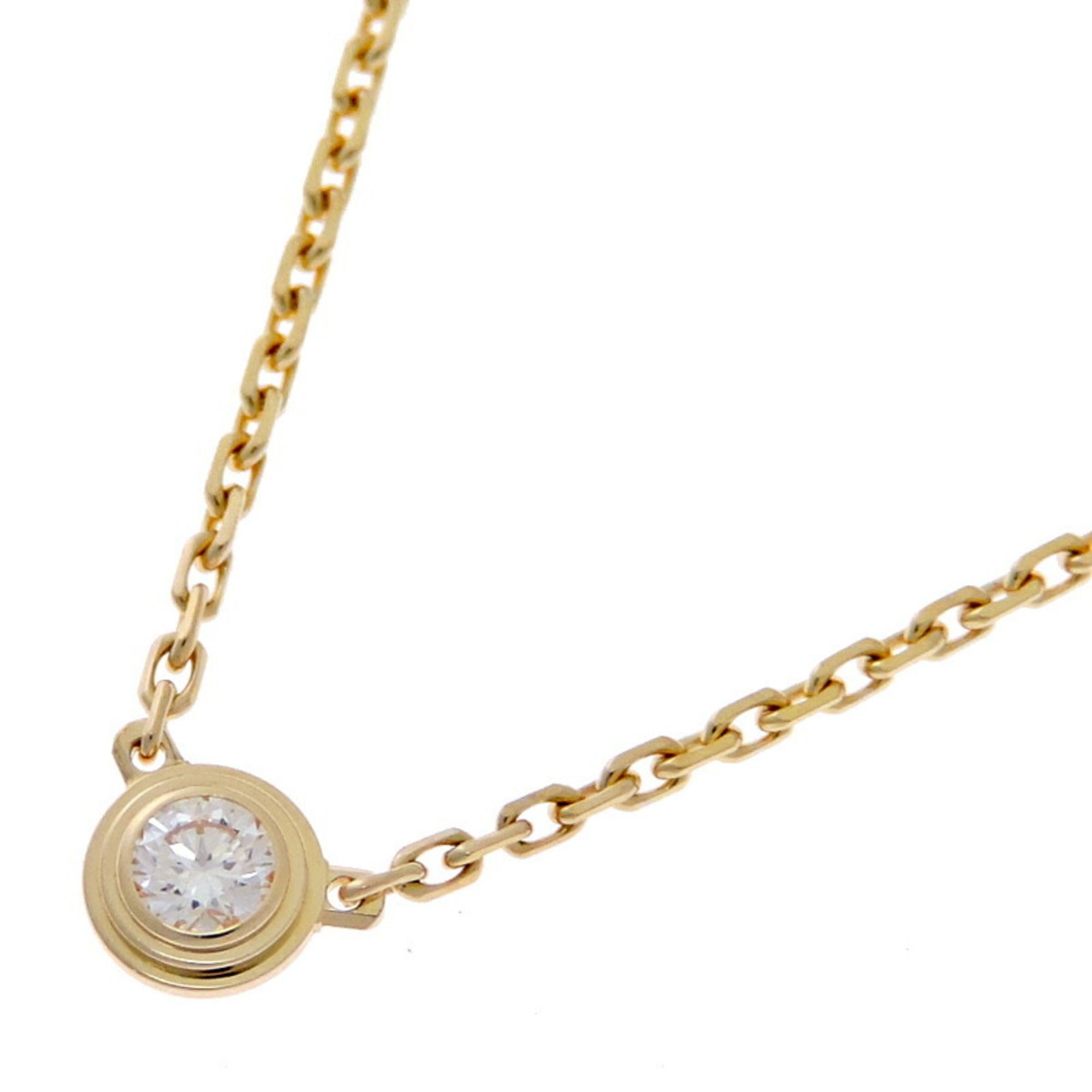 Cartier D'Amour XS Diamond Women's Necklace B7224517 in 750 Yellow Gold