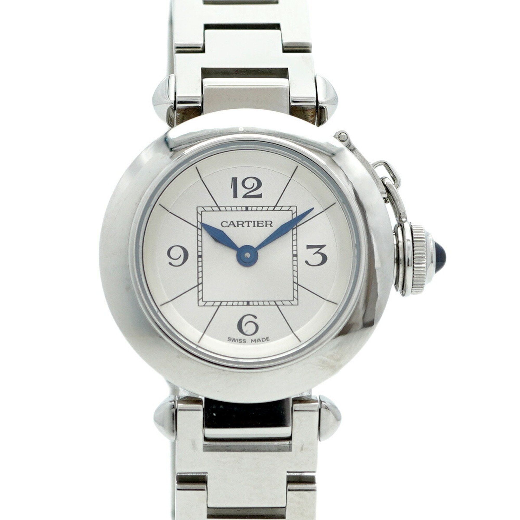 Cartier Miss Pasha W3140007 Silver Dial Women's Watch