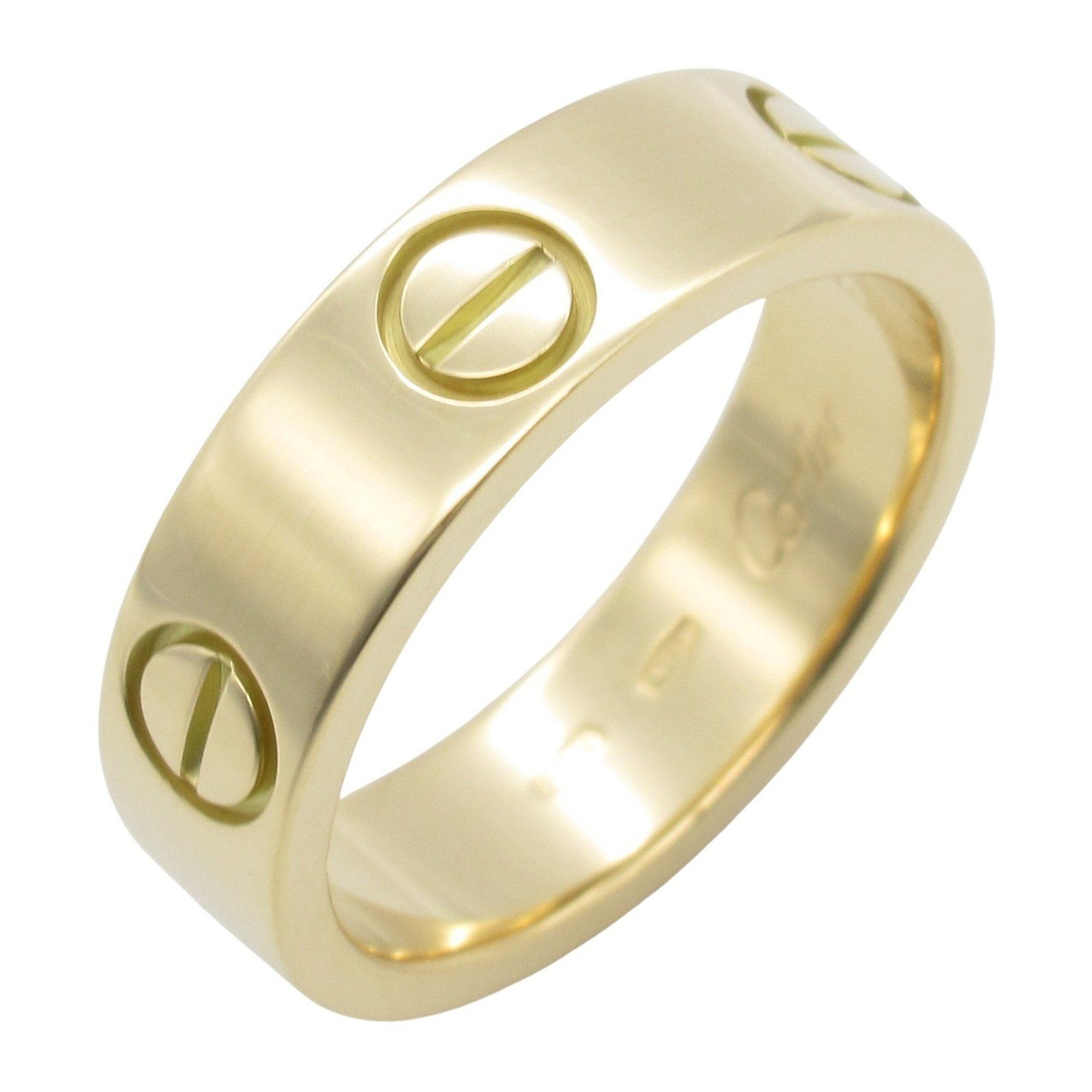 Cartier Love Ring, 18K Yellow Gold, for Men and Women, Gold