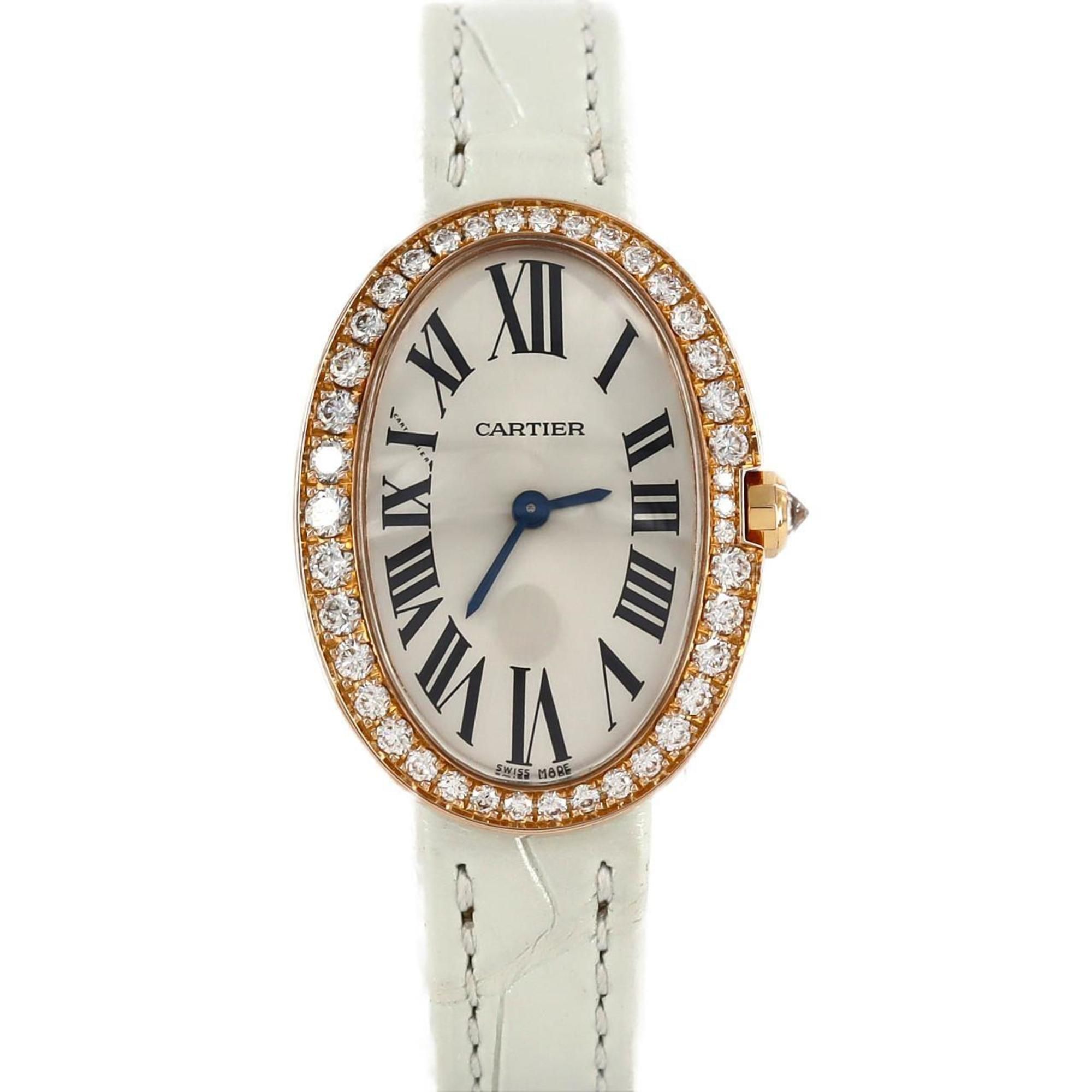 Cartier Baignoire SM PG D WB520004 RG Wristwatch Quartz