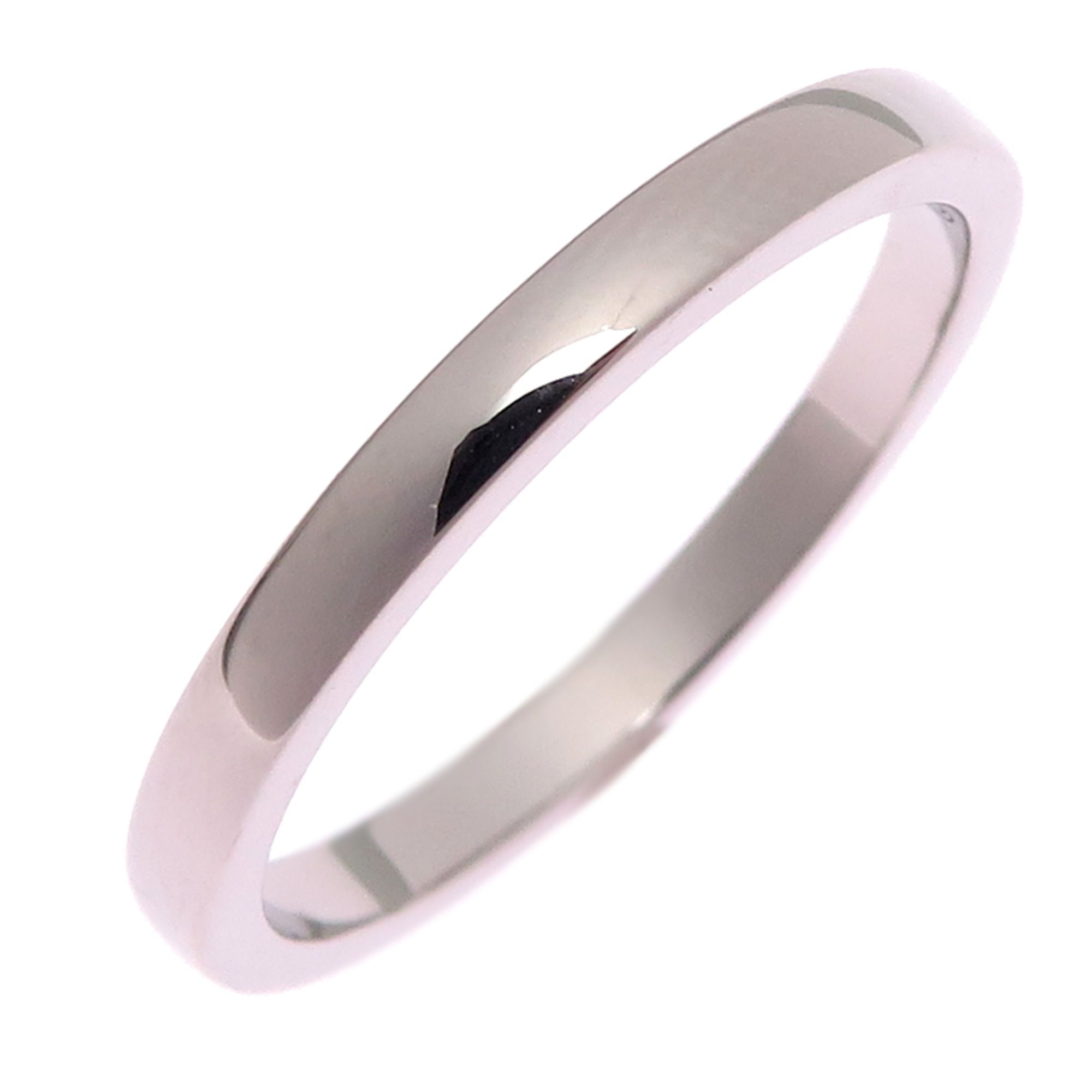 Cartier #53 Wedding Ring for Women, Pt950 Platinum, Size 12.5