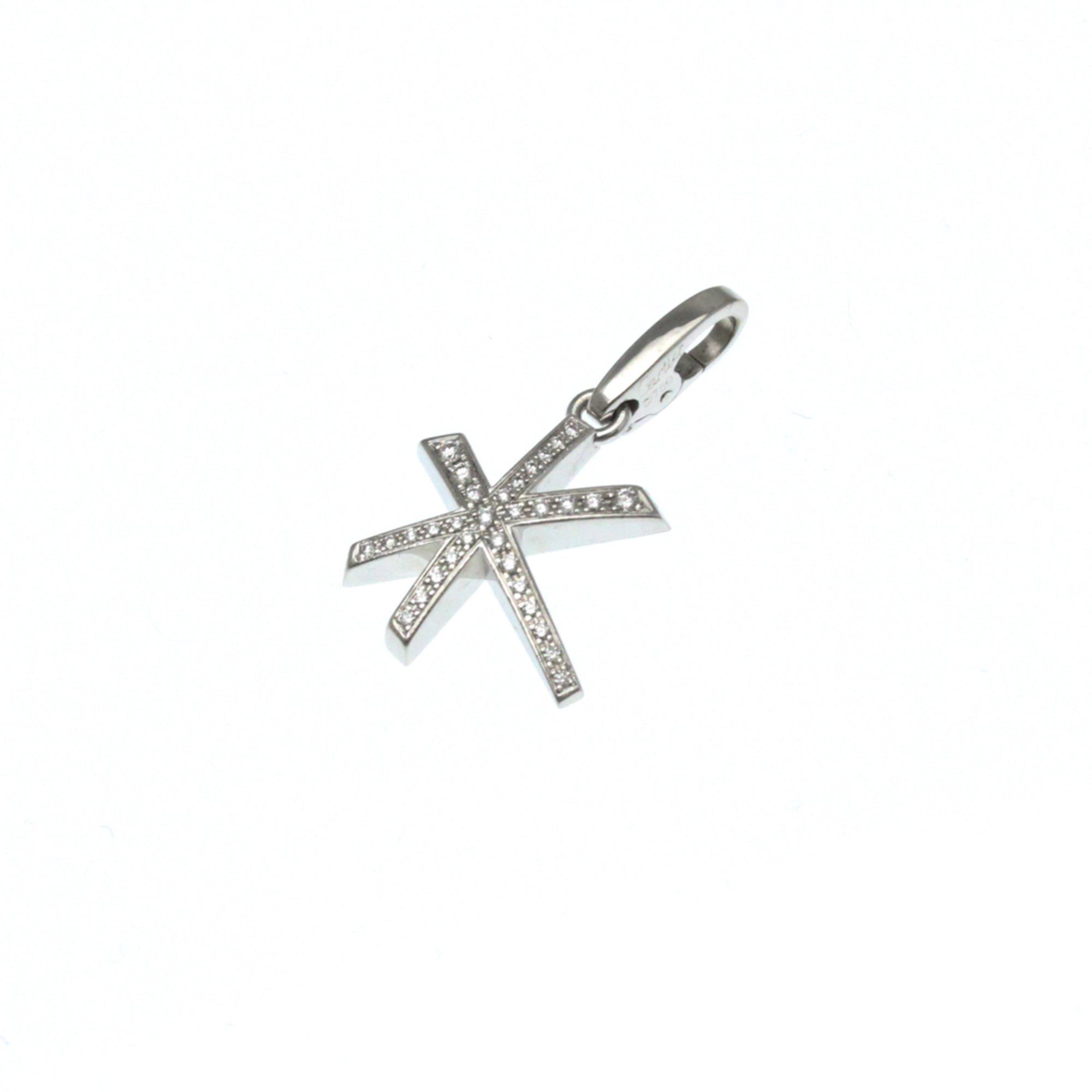 Cartier Etoile Champs-Élysées Diamond White Gold (18K) Diamond Men,Women Fashion Pendant Necklace (S