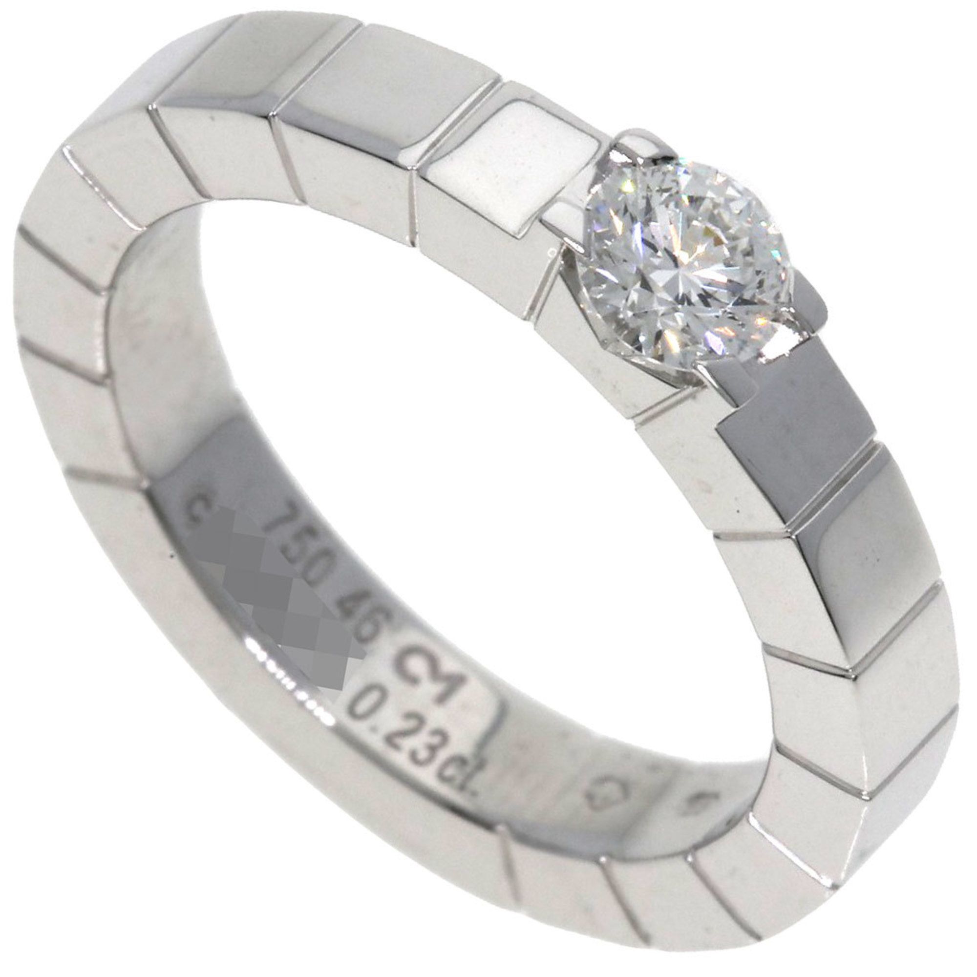 Cartier Lanier Diamond #46 Ring in 18K White Gold for Women