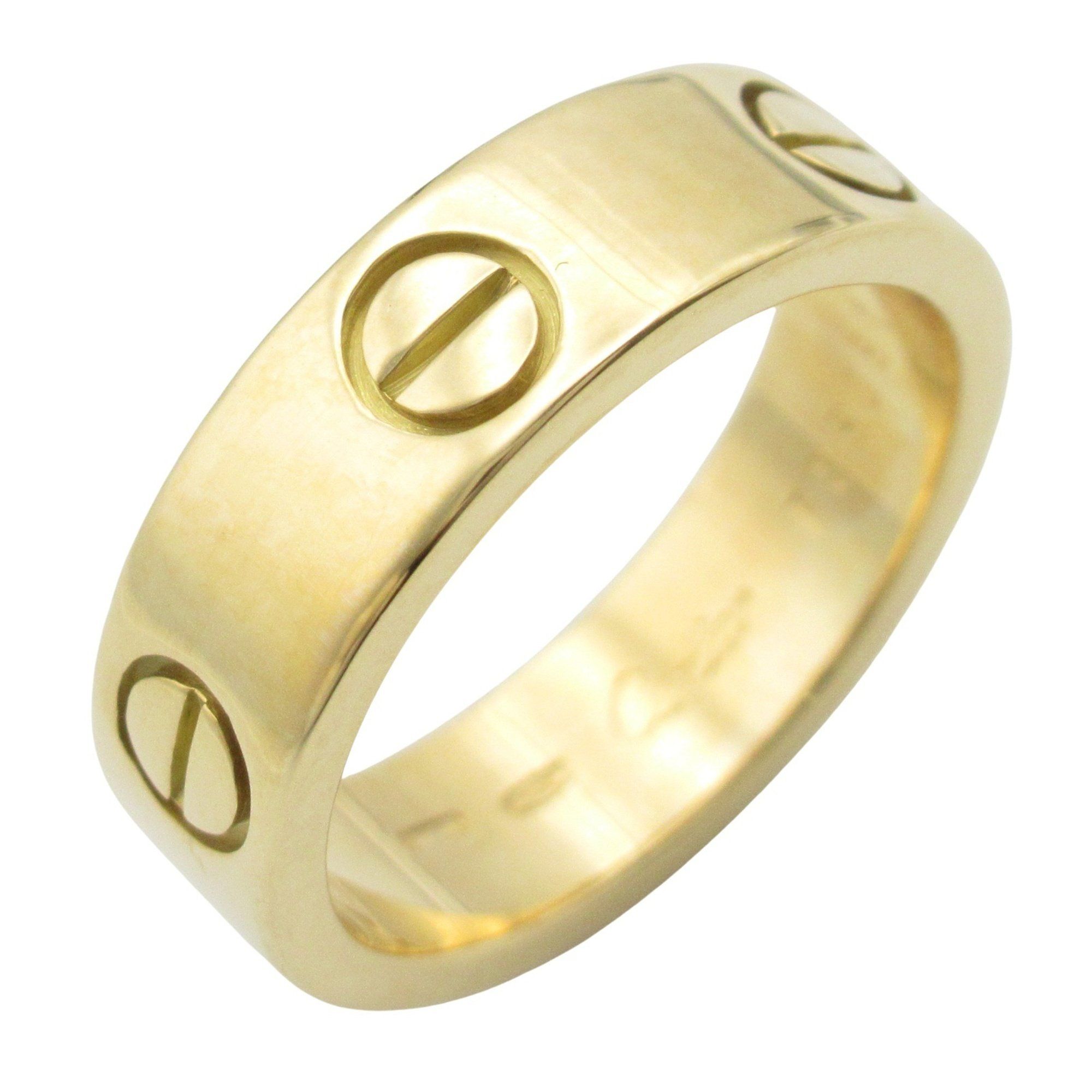 Cartier Love Ring, 18K Yellow Gold, for Men and Women, Gold