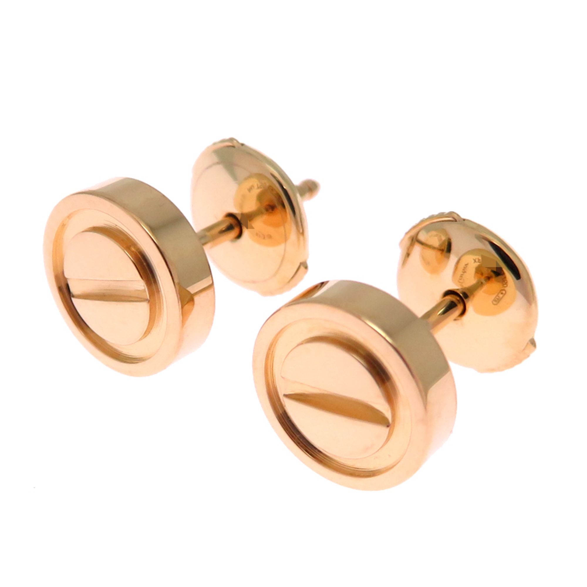 Cartier Love Women's Earrings B8301255 750 Yellow Gold