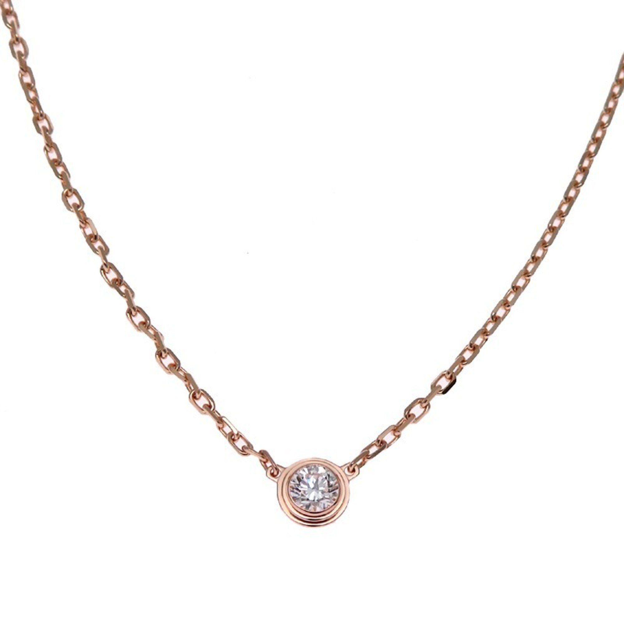 Cartier D'Amour Small Women's Necklace B7215700 750 Pink Gold