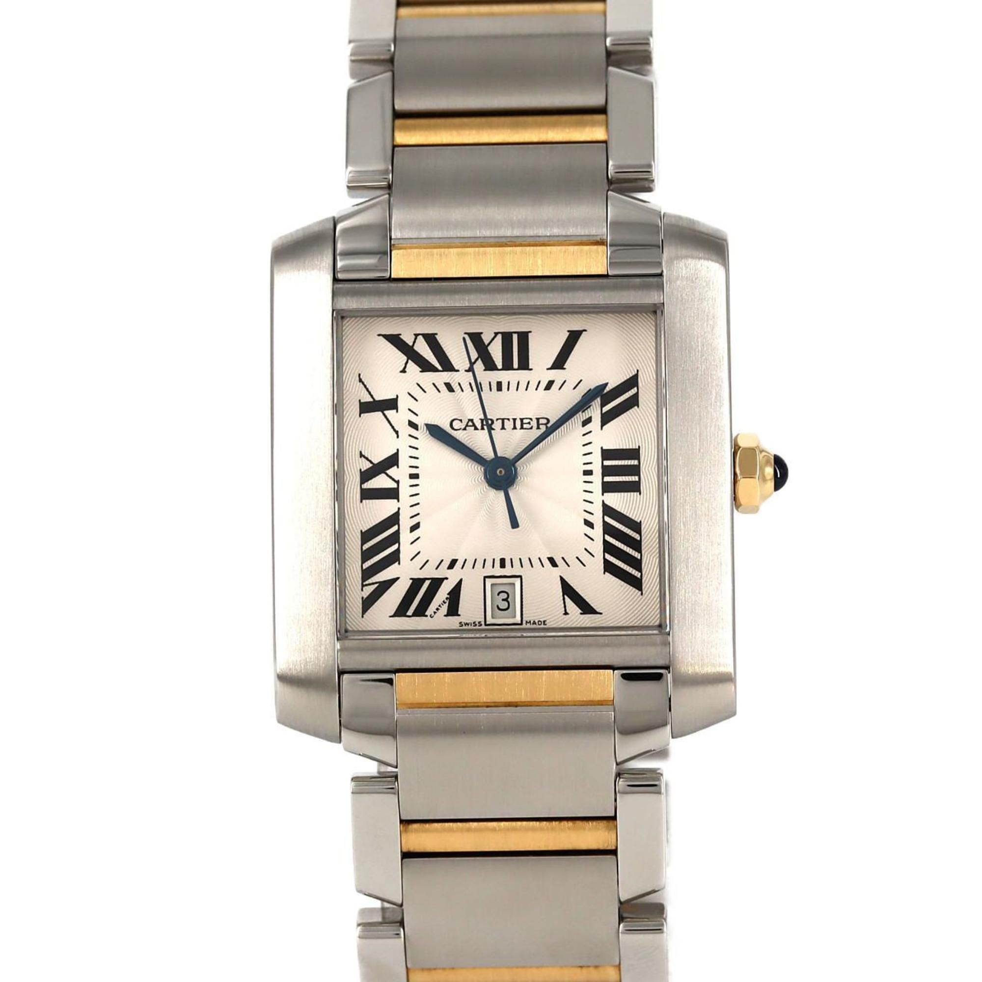 Cartier Tank Française LM Two-tone Watch W51005Q4 SSxYG Automatic