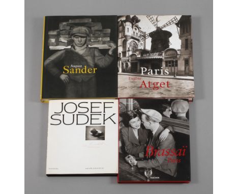 Vier Bücher berühmte FotografenJosef Sudek, eine Auswahl von Fotos aus dem Lebenswerk, zusammengestellt und geschrieben von Z