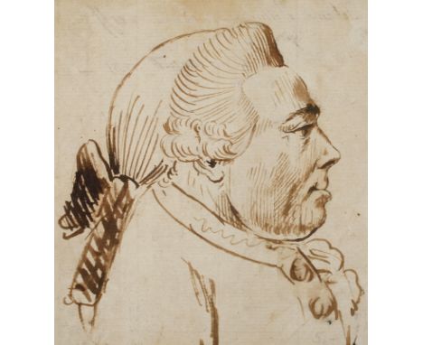 Portrait Johann Wilhelm von ZinnendorfBildnis im Profil des preußischen Militärarztes, Feldmedikus und Gründers der Großen La