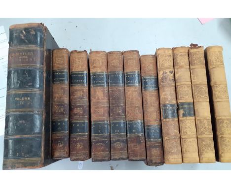 Books-Antiquarian books on history to include 1836 4 volumes of Memoirs of Napoleon Bonaparte by M. De Bourrienne and 1915 Th
