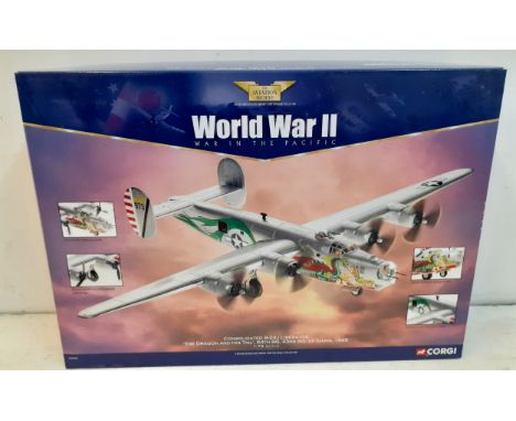 Corgi-Aviation Archive, a model diecast aircraft model AA34001, Consolidated B-24 J Liberator, 1:72 scale, good condition, ne