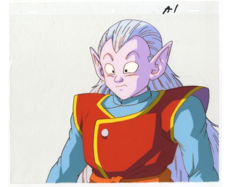Series: Dragon Ball Z Studio: Toei Animation Date: 1989-1996 Condition: Paper residue on back, sketch. Ref: DGM461