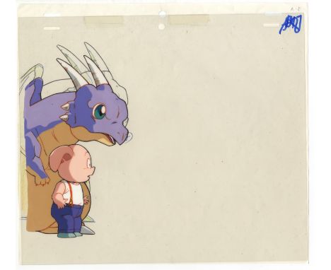 Characters: Oolong and Icarus Series: Dragon Ball Z Studio: Toei Animation Date: 1989-1996 Condition: Stuck to sketch. Ref: D