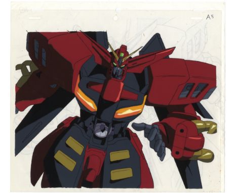 Character: Gundam Virsago Series: After War Gundam X Studio: Sunrise Date: 1996 Condition: Stuck to sketch. Ref: DGM045