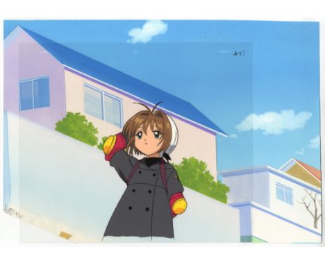 Character: Sakura Kinomoto Series: Cardcaptor Sakura Studio: Madhouse Date: 1998-2000 Condition:  Background, sketch. Ref: DG