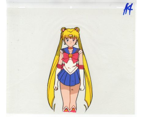 Series: Sailor Moon Production Studio: Toei Animation Date: 1992-1997 Condition: Stuck to paper, sketch. Ref: DGM683