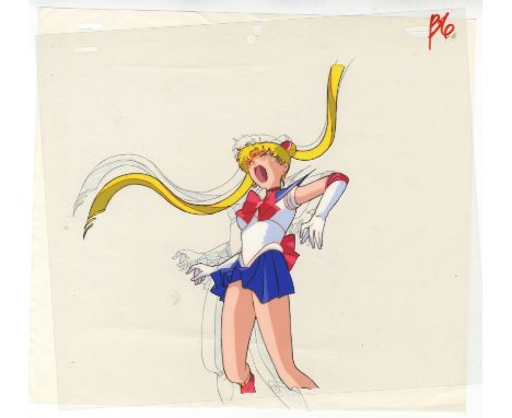 Series: Sailor Moon Production Studio: Toei Animation Date: 1992-1997 Condition: Stuck to sketch. Ref: DGM687