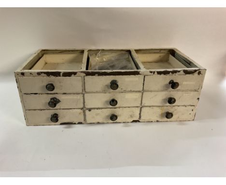 Vintage set of dental tools and draws.  No reserve.
