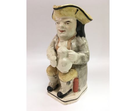A ceramic Toby jug , approx height 25cm.