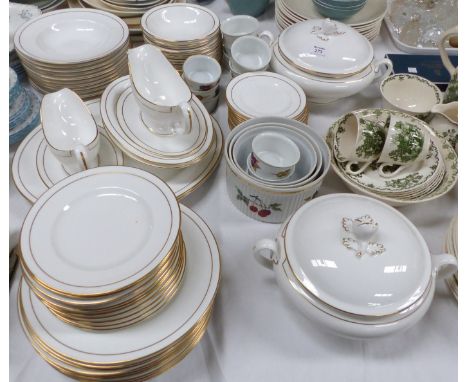 A Royal Worcester "Contessa" 12 setting dinner service, 68 pieces, approx