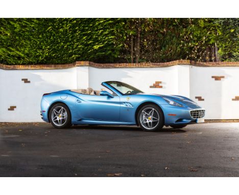 2012 Ferrari California Hardtop ConvertibleCoachwork by PininfarinaRegistration no. TBAChassis no. ZFFLJ65T1C0182927Odometer 