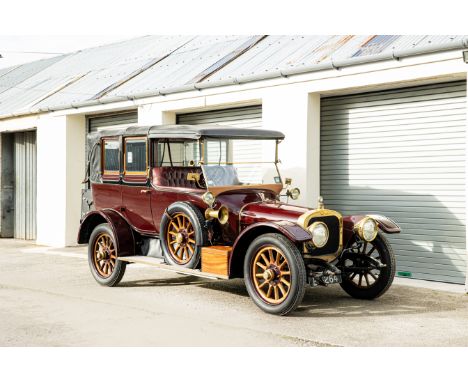 1914 Sunbeam 16/20 CabrioletCoachwork by SunbeamRegistration no. B6 264Chassis no. AF379Odometer reading: TBCMoT expiry date: