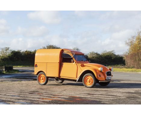 1985 Citroën 2CV VanRegistration no. B275 KSXChassis no. VF7A2KA00KA077367Odometer reading: TBCMoT expiry date: TBC*Iconic Ci