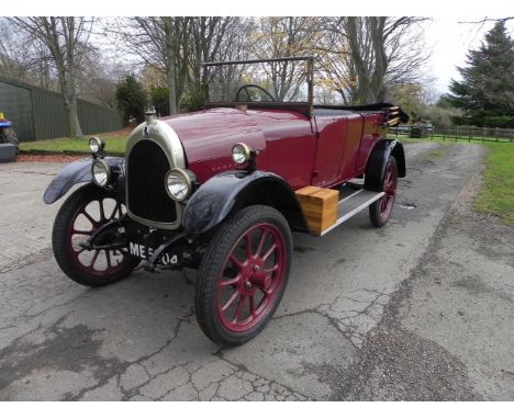 1922 Bean 11.9hp TourerRegistration no. ME 5904Chassis no. 432214Odometer reading: TBCMoT expiry date: exempt*Present ownersh