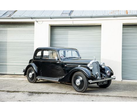 1938 Rover Ten CoupéRegistration no. CAC 943Chassis no. 881220Odometer reading: 38,482MoT expiry date: exempt*First registere