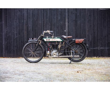 1913 Ariel SportsRegistration no. ES1211Frame no. 1847Engine no. 6884Odometer reading: n/aMoT expiry date: exempt*Early White