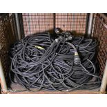 Multicore socapex audio and 32 Amp single phase cable - approx. 100 metres