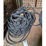 3x 16 Amp mains cables - approx. 10 metres