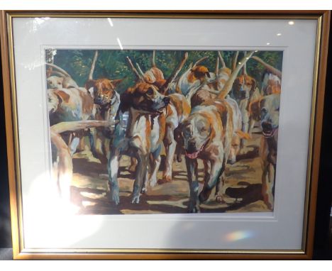 DEBBIE HARRIS (b.1973) 'THE HOME GUARD'Limited edition print, 101 x 83cm