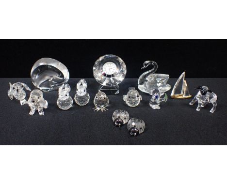 A COLLECTION OF SWAROVSKI ORNAMENTSand similar, some with boxes
