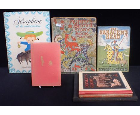 SEARLE, RONALD - 'MERRY ENGLAND, ETC.'first edition, published by Perpetua Books, London, 1956, black cloth bound, together w