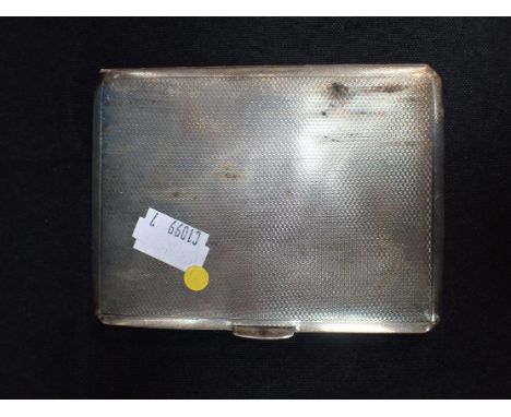 A SILVER CIGARETTE CASE, W.T.T &amp; Co