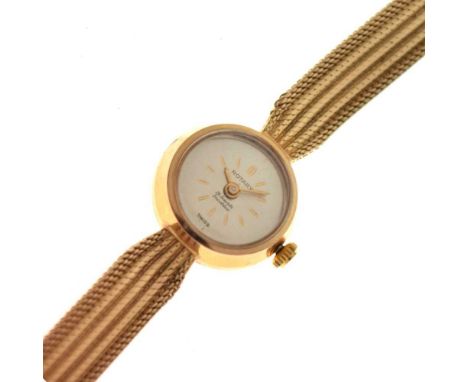 Lady's 18K yellow metal Rotary wristwatch 18.6g gross approx