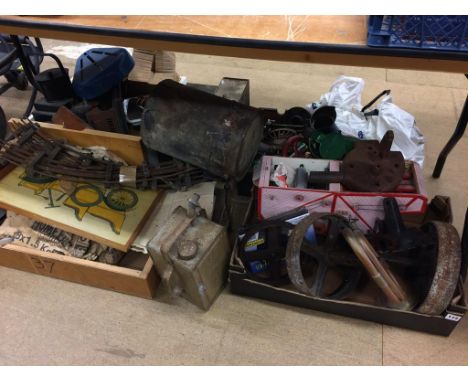 Various tools and spare parts etc.