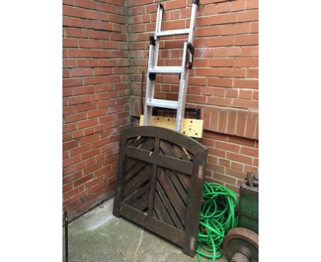 A quantity of tools and a gate etc.