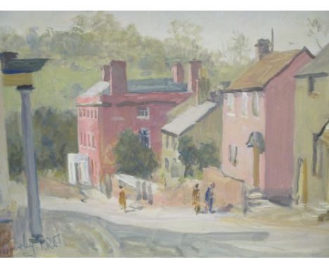 Alan Stenhouse Gourley, PROI (British, 1909-1991) Views of Sherford House, Bromyard, Herefordshire signed lower right "A R Go
