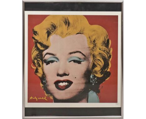 Warhol, Andy (1928 Pittsburgh/PA  – New York City 1987), nach Marilyn. Farbserigraphie, li. u. Drucksign. und re. u. Ex. 30/5