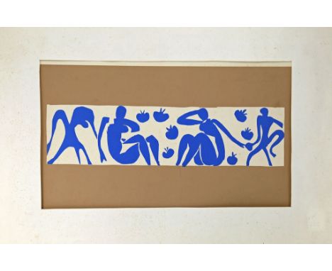 Matisse, Henri (1869 - 1954), nach "Femmes et Singes". Siebdruck, anlässlich einer posthumen Ausstellung durch seine Tochter 