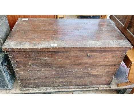 Large 20th century pine trunk