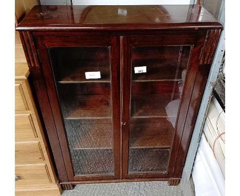 Art Deco style glazed display cabinet